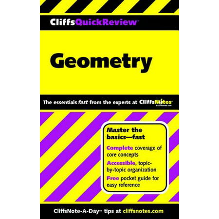 CliffsQuickReview Geometry (Best High School Geometry Textbook)