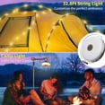 thumbnail image 2 of Cadena de luces para acampar HAMLITE de 10 m, recargables por USB, resistentes al agua, 2 of 8