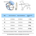 thumbnail image 4 of Miaoju Dog Backpack Harness With Storage Pockets, Lightweight Breathable Adjustable Pet Vest For Outdoor Travel Camping Daily Walking, 4 of 6