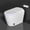 White - Flat Top 6016, variant on NEORIVER Smart Toilet with Bidet Built-in, UV-C Light & Foot Sensor, Tankless One-Piece Modern Bidet Toilet with Auto Open/Close Lid, Heated Seat, Warm Air Dryer, Elongated