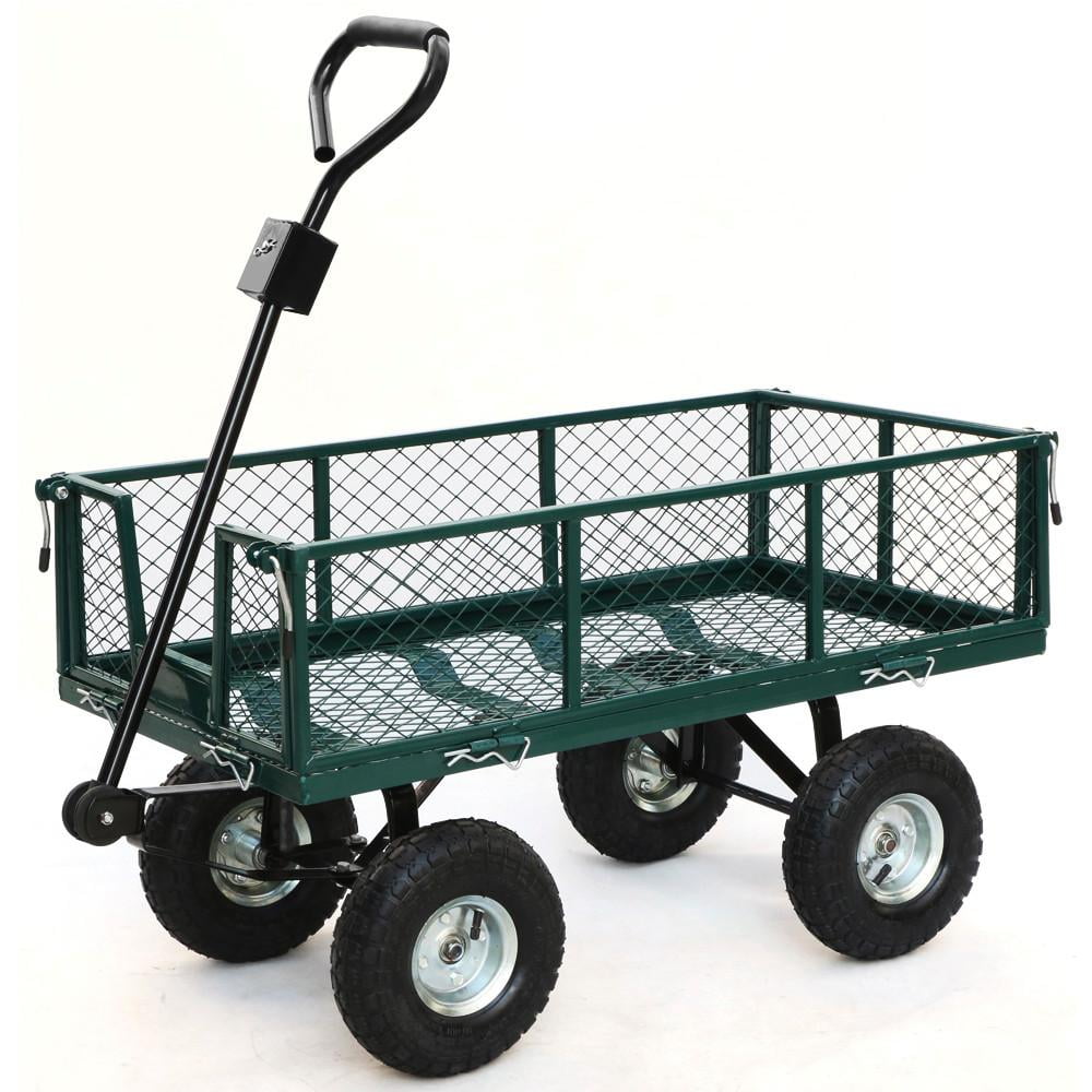 Yaheetech Garden Wagon Cart 800 LB Capacity Utility Heavy Duty Yard