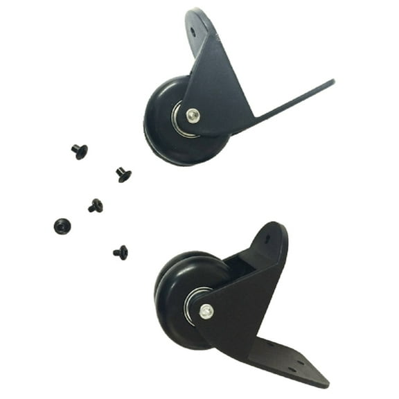 Lakewood Bow Cases Wheel Kit (Uninstalled) - Black