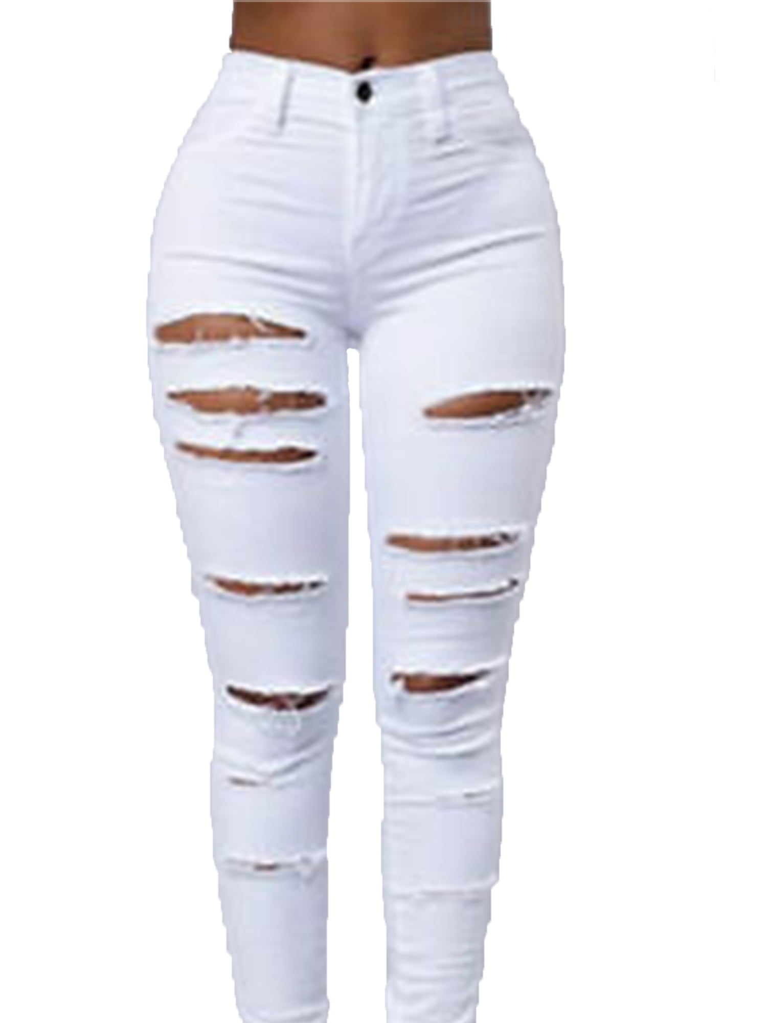 long ripped shorts womens