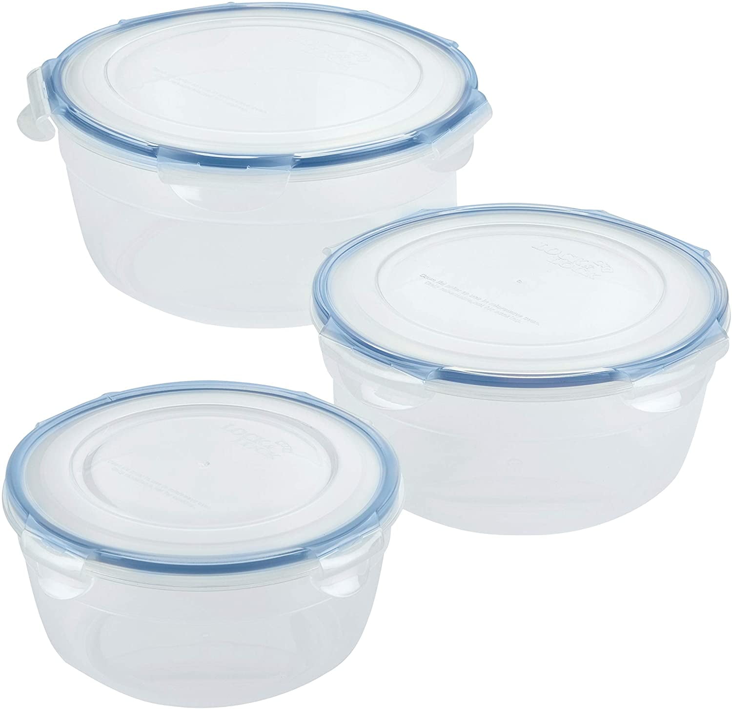 Easy Essentials Food Storage lids/Airtight containers/Stackable, BPA Free, 6 Piece, Clear - Walmart.com Easy Essentials Food Storage lids/Airtight containers/Stackable, BPA Free, 6 Piece, Clear - Walmart.com