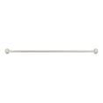 thumbnail image 6 of Better Homes & Gardens 1" Knob Single Curtain Rod Textured White 42-120", 6 of 8
