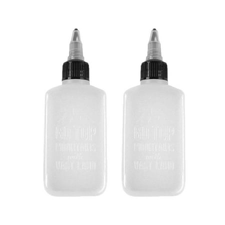 

Baywell 2 Pack 100ML Premium Plastic Condiment Squeeze Squirt Bottles for Sauces Paint Oil Condiments Salad Dressings Arts and Crafts