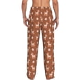thumbnail image 3 of Goofa Cute Poodle Dog Pattern Printed Soft Pajama Pants for Men, Wide Leg Comfy Casual Lounge Yoga Pants-Large, 3 of 9