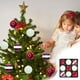 thumbnail image 1 of Bola Navideña de Terciopelo con Incrustaciones de Diamantes, Adorno para Árbol de Navidad, Bola Colgante, Adorno para Escaparate Navideño, Bola de Peluche., 1 of 6