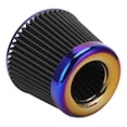 thumbnail image 1 of Filtro De Aire De Admisión De Automóvil, 3 Pulgadas, 76 Mm, Cono Reutilizable Lavable De Alto Rendimiento, Accesorio Universal Para Protección Del Motor Y Aumento De Potencia, 1 of 7
