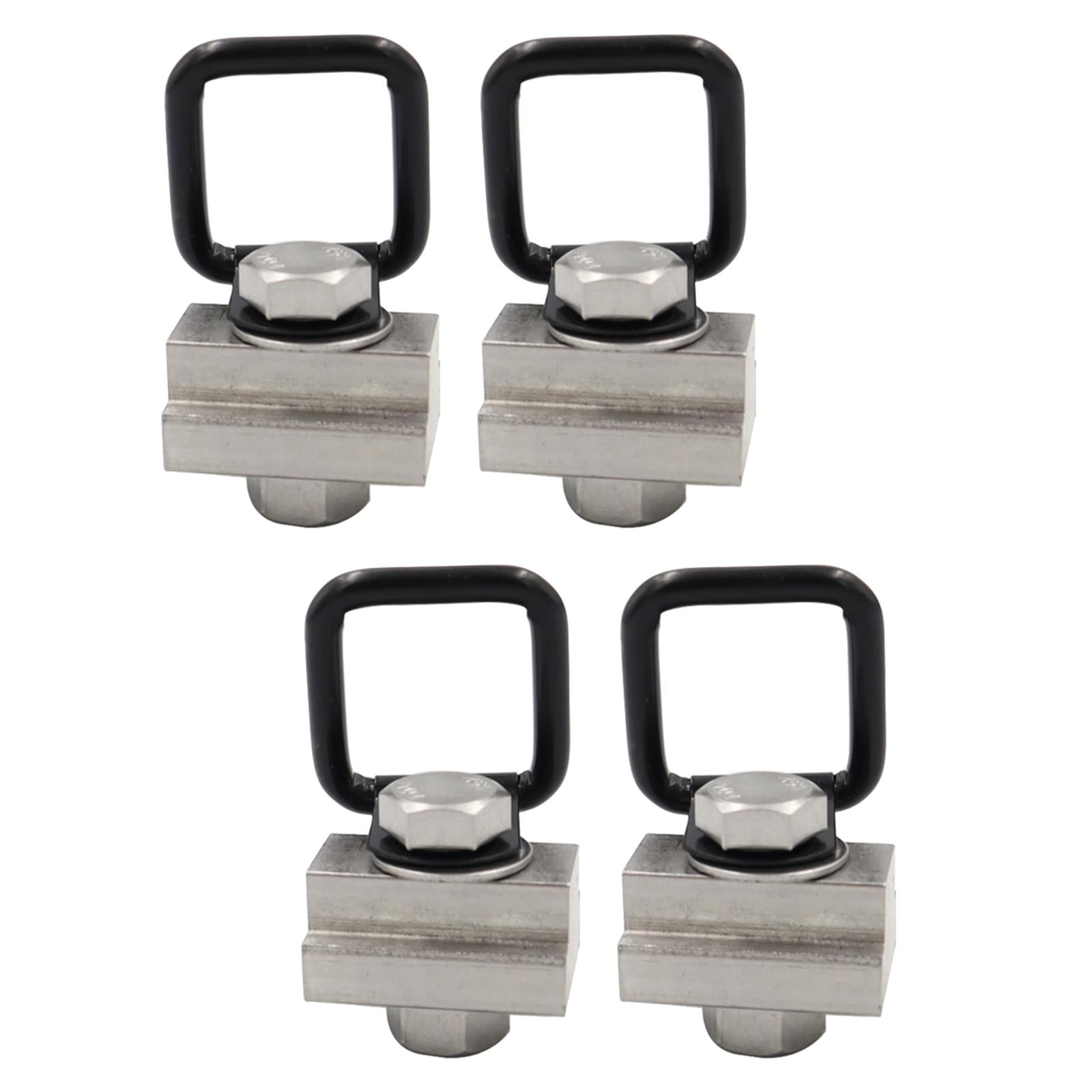 4 Pieces Bed Deck Rails Cleat T Slot Nuts for Durable