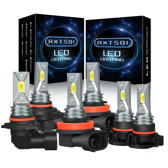 9005 H11 5202 LED Headlight High&Low Bulbs Fog Light For Subaru XV Crosstrek 13-14