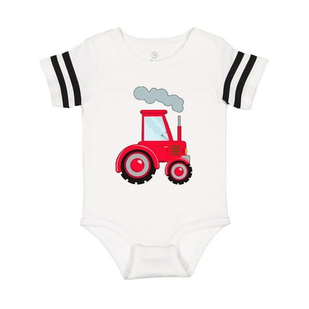 

Inktastic Fun Red Tractor Gift Baby Boy or Baby Girl Bodysuit