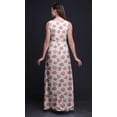 thumbnail image 2 of Bimba Floral Women Round Neck Printed Evening PartyÂ&nbsp;DressÂ&nbsp;Sleeveless Gown-Large, 2 of 5