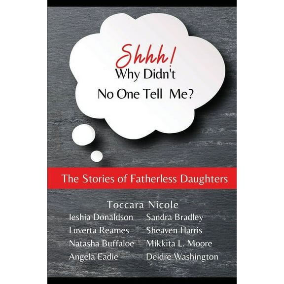 Shhh! Why Didn't No One Tell Me: The Stories of Fatherless Daughters, (Paperback)