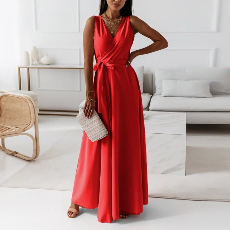 open lace back dress Elegant Sequin Formal Gown | Women's Evening Dress – CDT724 main image 0
