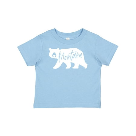 

Inktastic Montana White Bear Silhouette Gift Baby Boy or Baby Girl T-Shirt