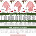 thumbnail image 3 of TAIAOJING Lightweight Satin Pajamas Family Pajamas Set Matching Christmas Striped Print Pants Family Blouse Pajamas Family Loungewear Lapel Shirts With Button, 3 of 6