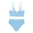thumbnail image 2 of Esho Blue Sleeveless Polyester Swimsuit Sets (Girl's), 2 of 8