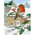 thumbnail image 1 of Carolines Treasures ASA2070CHF Drapeau Robin Européen Toile Maison Taille, 1 of 4
