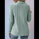 thumbnail image 5 of Cárdigan Ligero, Drapeado y Abierto para Mujer, Prenda Exterior Informal de Punto de Larga. Verde S, 5 of 6