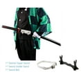 thumbnail image 5 of Elervino 41 inches Bamboo Demon Slayer Sword Tanjiro Kagura with Belt and Holder, 5 of 6