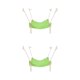 thumbnail image 1 of Billuyoard Cama colgante para gatos Lugar de descanso para gatos y animales pequeños Hamaca Tumbona para gatos Cama colgante para ratas verde verde 2Conjunto, 1 of 6