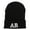 Black, variant on AR Arkansas State Embroidered Long Beanie - Black OSFM
