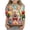 #0111-Multicolor, variant on Favoffer Toddler Big Kid Boys Girls 3/4 Sleeve Tee Spring Easter Print Casual Pattern Crew Neck Basic Top for Daily School Party Holiday Sizes 3-13Y