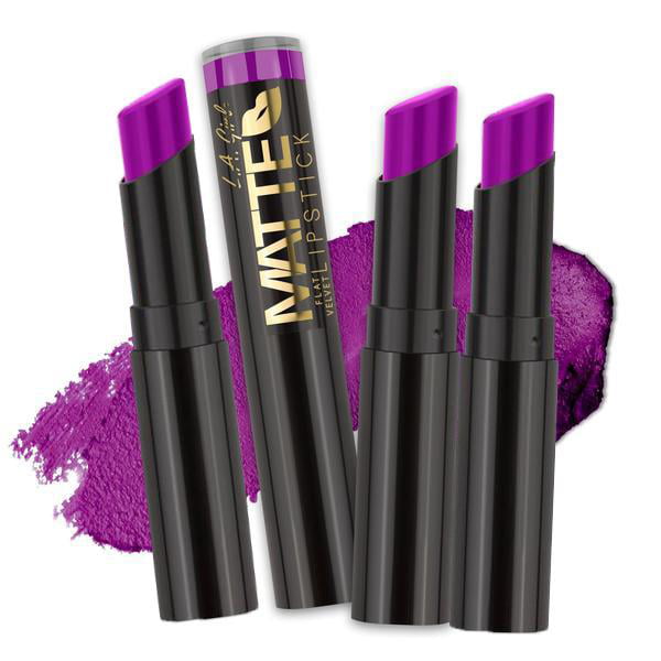 Merchandising Kostuums Onzorgvuldigheid LA Girl Matte Flat Velvet Lipstick (3 Multi Pack) - Walmart.com