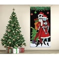 thumbnail image 6 of Christmas Door Cover Merry Christmas Xmas Winter Holiday Party Front Door Banner Photography Home Porch Decoration, 6 of 6