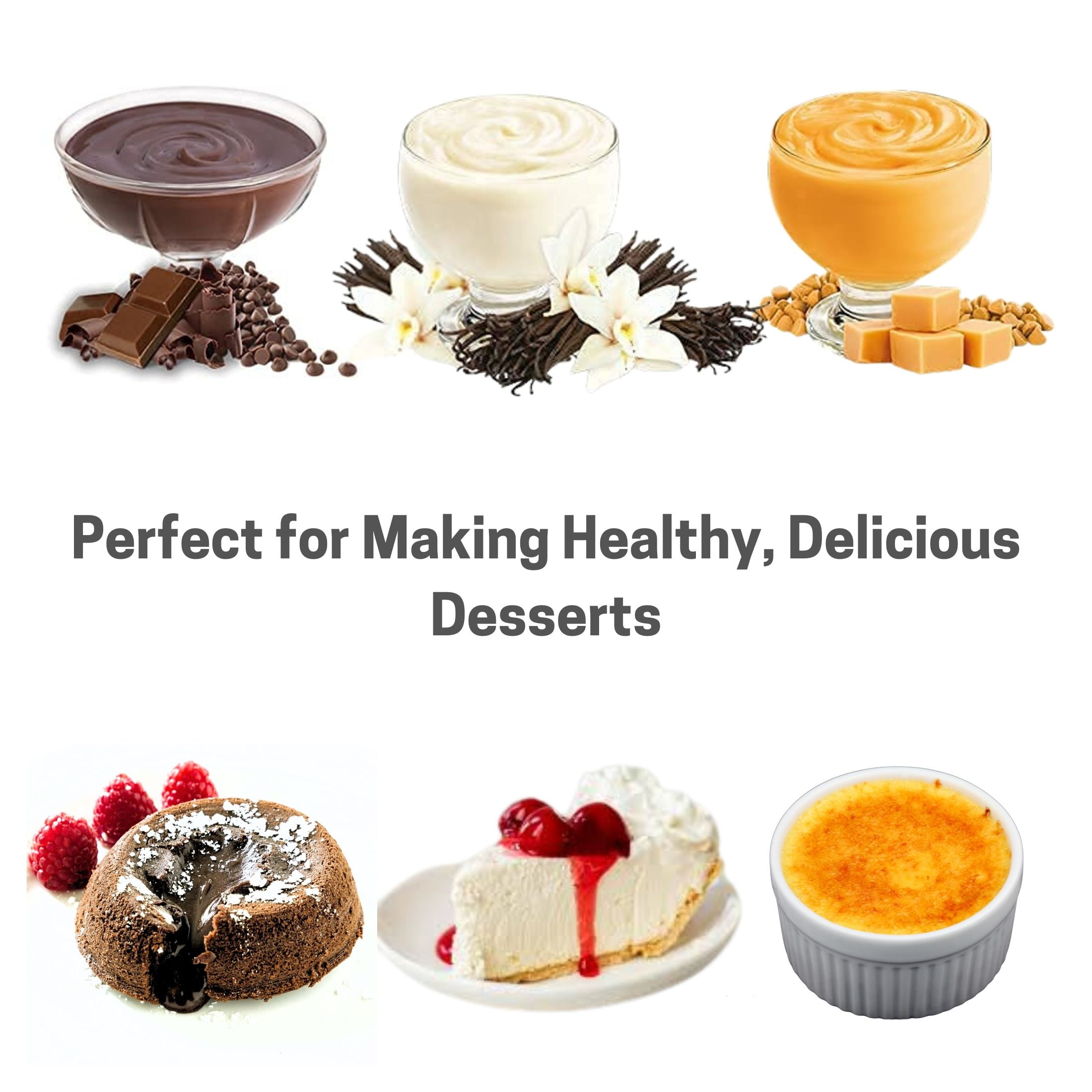 (2 pack) Simple Mixes Dye-Free Chocolate Instant Pudding & Pie Filling Mix for Kids, No Artificial Colors 3.8 oz, 4 Servings