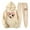 Beige, variant on Feancey Womens Sweatsuits 2 Piece Set Valentines Day Casual Heart Print Hoodies and Jogger Pants Matching Sets Cute Y2K Tracksuit Two Piece Beige L