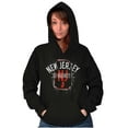 thumbnail image 3 of New Jersey Distressed Retro Logo Hoodie Sweatshirt Women Men Brisco Brands L, 3 of 6