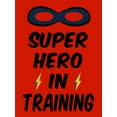 thumbnail image 2 of SD Graphics Studio 25x32 Black Ornate Wood Framed with Double Matting Museum Art Print Titled - Super Hero in Training, 2 of 4