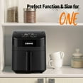 thumbnail image 2 of BELLA Single Serve Coffee Maker, K Cup & Coffee Ground Compatible with Removable, Adjustable Drip Tray, Auto Shutoff & Reusable Dishwasher Safe Acces, 2 of 7