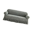 thumbnail image 4 of Sofá de tapa del sofá Sofá, reemplazo de muebles de decoración para el hogar de confort para el reemplazo del protector de muebles con falda estirable para el doble sofá, 4 of 8