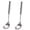 2 Pcs, variant on Stainless Steel Meatball Spoon, 304 Steel Sliding Scoop Maker for Meatballs and Shrimp Balls in Home Kitchens
