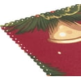 thumbnail image 5 of Christmas Trees Bells 12×18 inch Placemats Heat Resistant Washable Foldable Rectangular Placemats Set Decoration Indoor Outdoor for Kitchen Dining Table 4PCs, 5 of 8