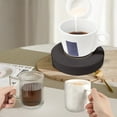 thumbnail image 6 of Automatic Magnetic Coffee Stirrer | Rechargeable Multi-Purpose Stirring Base | White Plastic Lazy Stirrer Chassis | 1Pcs, 6 of 6
