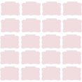 thumbnail image 1 of Ismeally 20Pcs Clip On Basket Chalkboard Labels, Reusable Labels for Storage Bins, Kitchen Clip Label Holder, Removable Storage bin Labels for Basket Hanging Cube Box Pantry Organization Box (Pink), 1 of 2