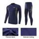 thumbnail image 3 of Conjunto de ropa interior térmica para hombre, ropa interior deportiva larga con forro polar de invierno, secado rápido, 3 of 5