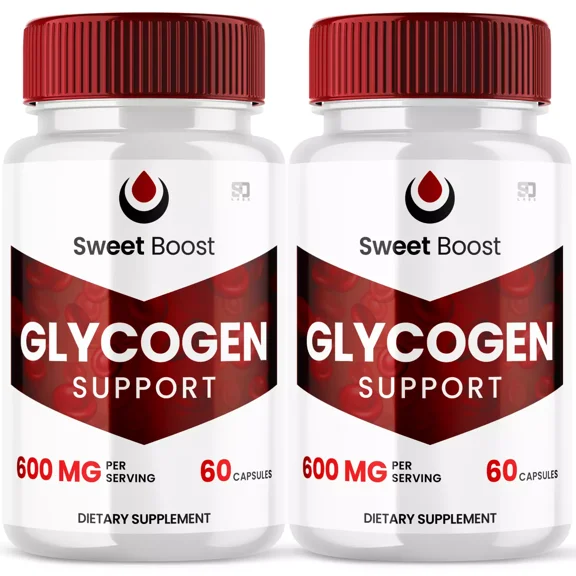 Sweet Boost Advanced Blood Support Formula, Extra Strength Glycogen Supplement 120 Capsules
