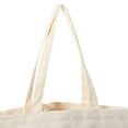 thumbnail image 7 of Blue Stripes Canvas Shopping Tote Bag, 7 of 7