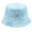Sky Blue, variant on BENBOR Bucket Hat Double-sided Wear Anti-UV Comfortable Women Summer Fisherman Cap for Travel