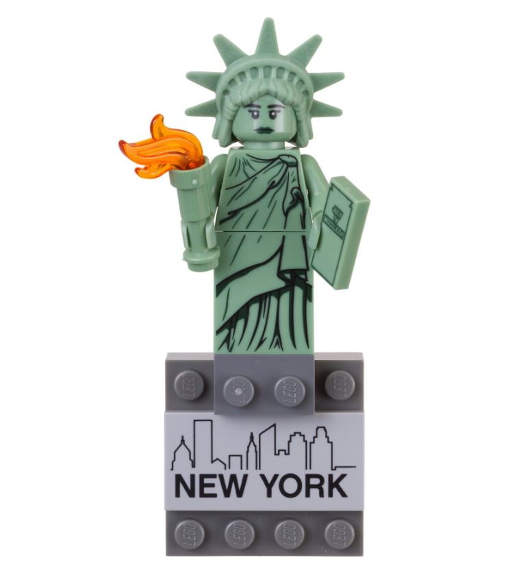 New York Statue Of Liberty Magnets X10   5" X 5/8" 