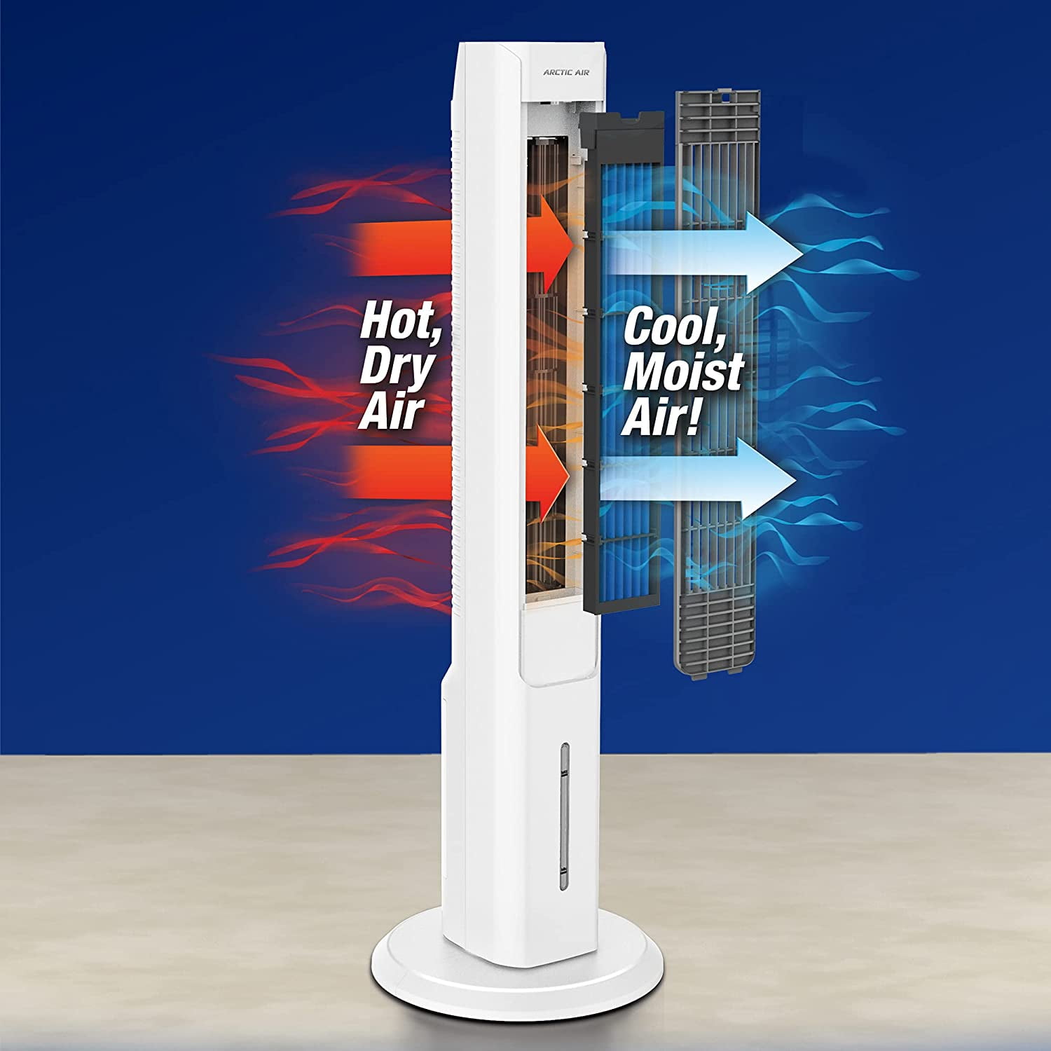 Ontel Arctic Air Pure 2.0 Evaporative Area Room Cooling Tower Cooler