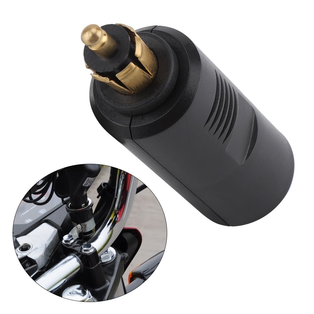 european cigarette lighter adapter Garosa Cigarette Lighter Plug, Motorcycle Cigarette Lighter Adapter, 12V  Motorcycle European Cigarette Lighter Plug Adapter for DIN Socket