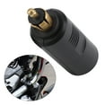 thumbnail image 1 of Garosa Cigarette Lighter Plug, Motorcycle Cigarette Lighter Adapter, 12V Motorcycle European Cigarette Lighter Plug Adapter for DIN Socket, 1 of 7