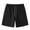 Black, variant on JIUKE Mens Shorts Drawstring High Waisted Baggy Lounge Shorts Lightweight Summer Beach Shorts with Pockets