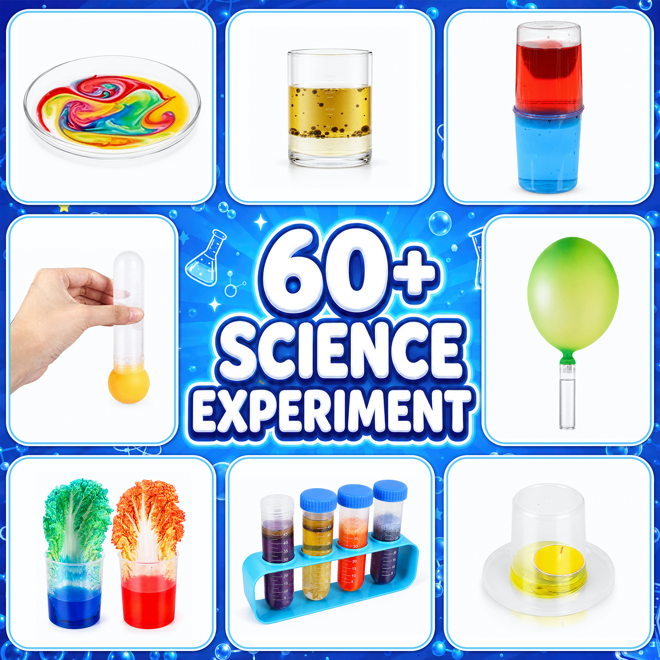 Qiaho 60+ Lab Experiments Science Kit photo 4